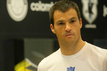 Sebastián Saja y su alegría con Racing