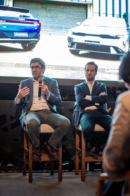 Sebastían Sicardi y Lucas Budman.