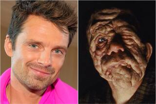 Sebastian Stan se mostró totalmente irreconocible