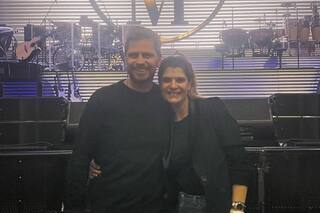 El Pollo Vignolo fue a ver a Luis Miguel y vivió un momento muy especial con el cantante: "Gracias rey"