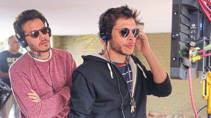 Sebastián y Luis Ortega, atentos al rodaje en Tigre