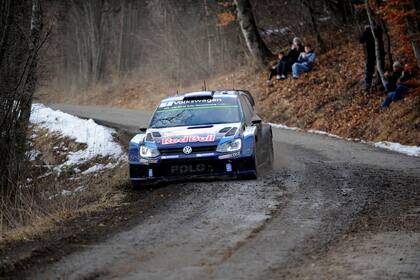 Sebastien Ogier quedó a un paso del triunfo en Montecarlo