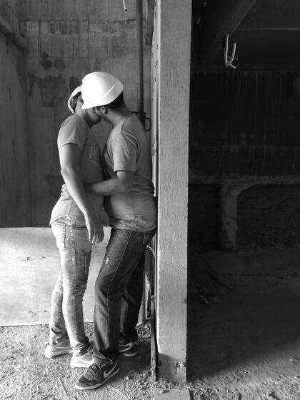 "Secreto en la Obra", de Pablo Pintor, que hasta hace pocas semanas se exhibía en la Fototeca Latinoamericana Fola