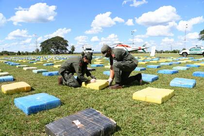 Secuestran ocho toneladas de marihuana en Paraje Centinela, Misiones