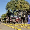 Decían que llevaban piedras para obras en construcción, pero transportaban una carga oculta