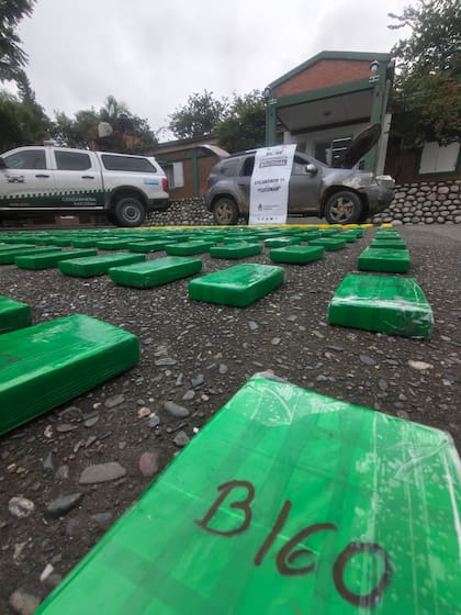 Secuestro de 240 kilos de cocaína en Tucumán