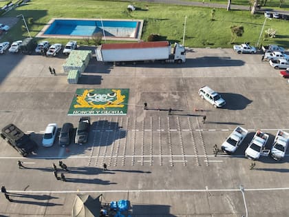 Secuestro de 444 kilos de cocaína en Monte Grande