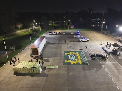 Secuestro de 444 kilos de cocaína en Monte Grande