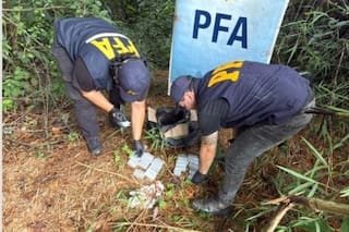 Encontraron una encomienda con casi 300 ampollas de fentanilo ocultas en el monte misionero