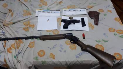 Secuestro de armas en la villa 21-24-Zavaleta, de Barracas