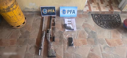 Secuestro de armas en manos de narcos en Santa Fe