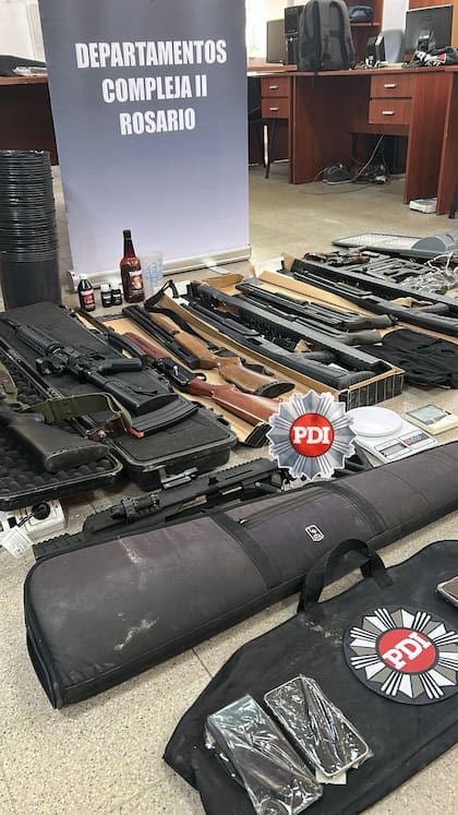 Secuestro de armas en manos de narcos en Santa Fe