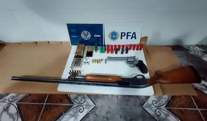 Secuestro de armas en manos de narcos en Santa Fe