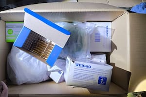 Detectaron una encomienda con fentanilo y en el origen también encontraron propofol y ketamina