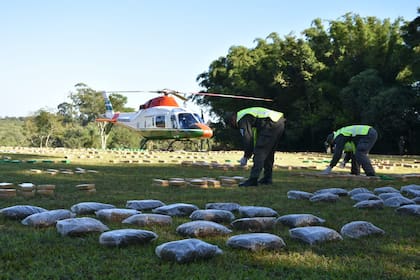 Secuestro en Misiones de tres toneladas y media de marihuana destinadas a Buenos Aires