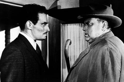 Heston y Orson Welles, frente a frente