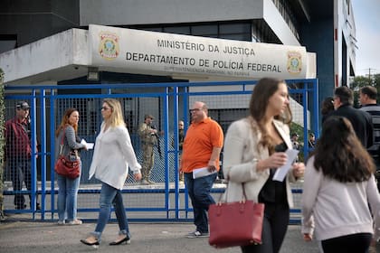 Sede de la policía federal de Curitiba, donde estuvo detenido Lula