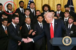 Quién es el venezolano que juega con Messi y conoció a Trump en la Casa Blanca