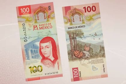 Según anunció la IBNS, el nuevo billete de 100 pesos mexicanos, que tiene la imagen de Sor Juana Inés de la Cruz, fue reconocido como el mejor del 2020