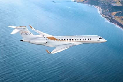 Según aseguran los empresarios canadienses, el Global 8000 estará disponible en 2025, y sería el avión ejecutivo con más alcance del mundo.