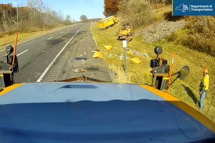 Según confirmó la Policía del Estado de Nueva York, no se reportaron heridas de gravedad