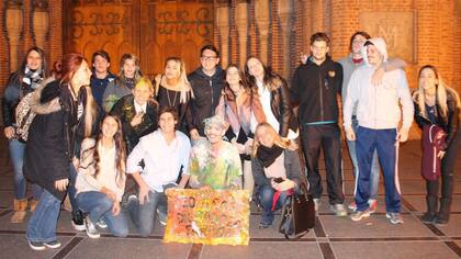 Según cuenta, nunca dejó de disfrutar con su familia y sus amigos