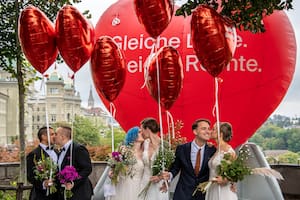 Suiza le dijo que “sí” al matrimonio igualitario en un referéndum