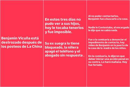 Según de Brito, Benjamín Vicuña no pudo ver a sus hijos, Magnolia y Amancio