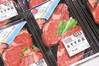 Carne argentina en Japón. Foto Archivo 2019