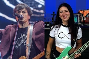 Quién es Luli Bass, la bajista de Los Piojos que estaría en una relación con Ciro Martínez