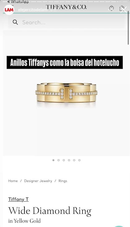 Según indicaron en las redes de LAM, los anillos de Icardi y Suárez serían de Tiffany & Co. (Foto: Instagram @elejercitodelam)