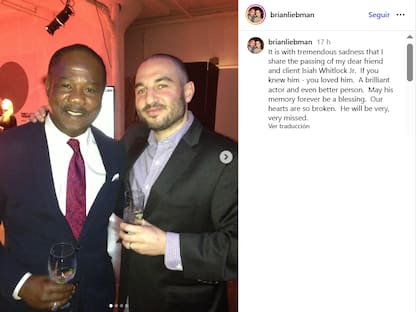 Según informó su agente, Brian Liebman, el actor estadounidense atravesaba una breve enfermedad (Foto: Captura Instagram/@brianliebman)