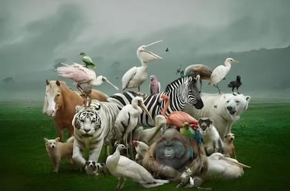 Según la cantidad de animales que veas en la imagen es el nivel de inteligencia que posees.