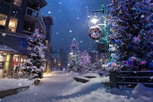 En qué lugares de EE.UU. va a nevar en Navidad