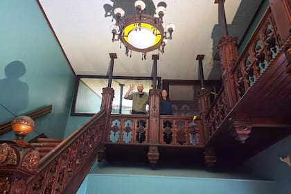 Según la Fundación Histórica del Área de Santa Fe , el castillo fue construido alrededor de 1934.