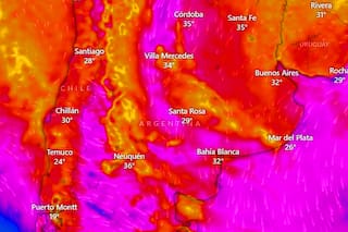 Ola de calor en AMBA: qué dice el SMN y cuál será el día más agobiante de la semana
