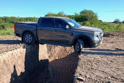 Según los ocupantes del vehículo faltaba una correcta señalización del peligro