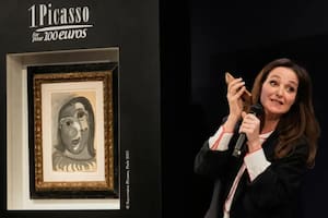 Pagó US$117 por una rifa y se ganó un Picasso original valuado en US$1.000.000