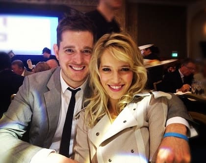 Según Luisana Lopilato, cuando Bublé la vio por primera vez, dijo que se iba a casar con ella (Foto: Instagram @michaelbuble)