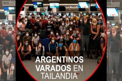 Según sus propios registros, los varados en Tailandia son alrededor de 400