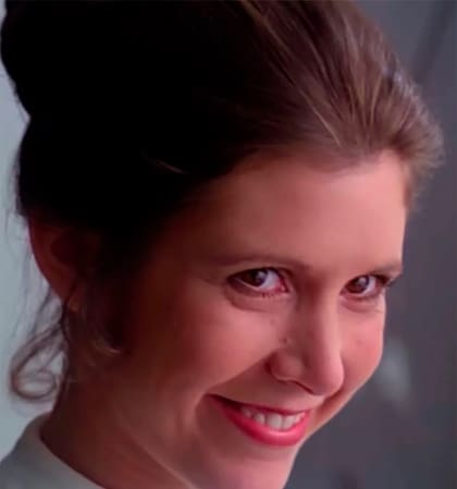 Carrie Fisher fue considerada para el rol de Sandy Olsson