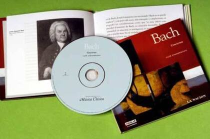 Sí, era así: LA NACION, por caso, también se sumó a la movida del CD y ofrecía la colección "Grandes Maestros de la Música", en esta oportunidad a Bach