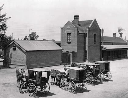 Segunda estación de Temperley, construida en 1888.