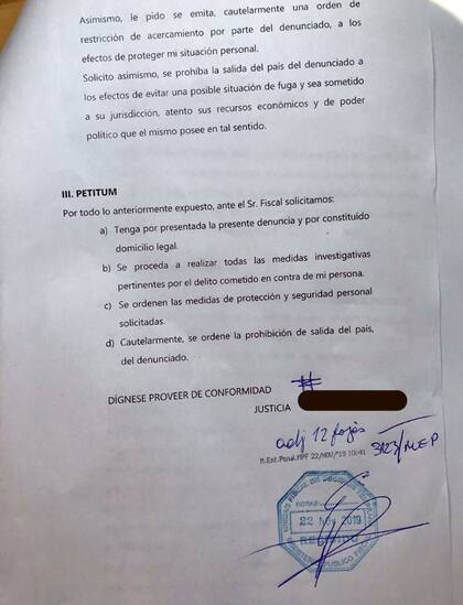 Segunda parte de la denuncia de la sobrina de Alperovich