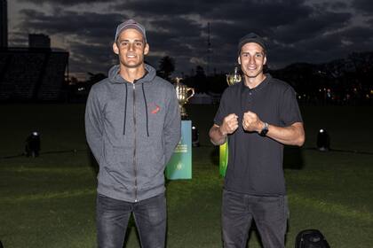 Segundo Bocchino y Santiago Loza, de La Irenita