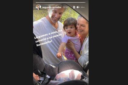 Segundo Cernadas fue otra vez papá