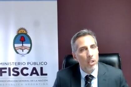 Segundo día de audiencias por la causa Vialidad. Fiscal Diego Luciani