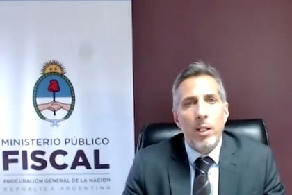 Segundo día de audiencias por la causa Vialidad. Fiscal Diego Luciani