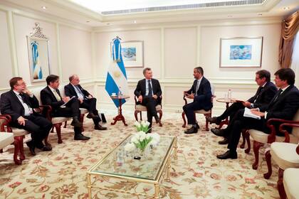 El presidente Macri se reunió con el CEO de Reliance Sports, Sundar Raman