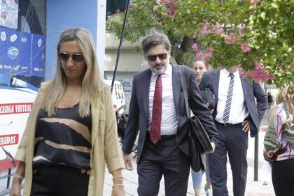 Segundo día del juicio contra los acusados de asesinar a Fernando Báez Sosa. La jueza del caso Báez, Claudia Castro, cuando llegó a los tribunales